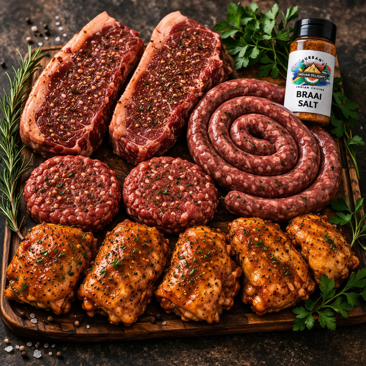 Durban Steak & Wors Braai Box