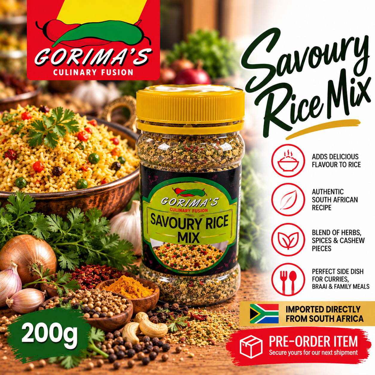 Gorima’s Savoury Rice Mix - 200g